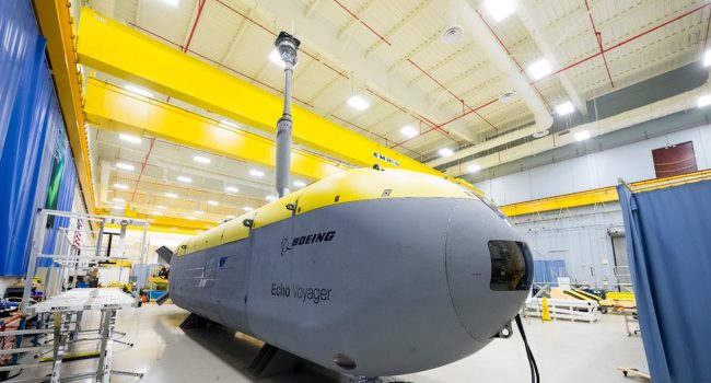 Фото - Робот-субмарина Boeing Echo Voyager впервые вышла в открытое море