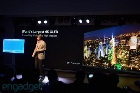 Фото - #CES | Sony анонсировала первый в мире 4K OLED-телевизор