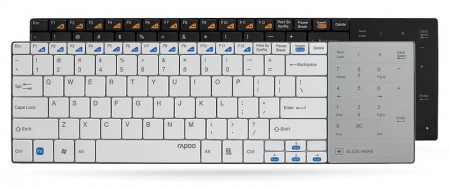 Фото - RAPOO представляет E9080, ультратонкую беспроводную клавиатуру с сенсорным блоком