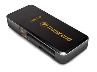 Фото - Transcend RDF5 — кардридер с поддержкой USB 3.0
