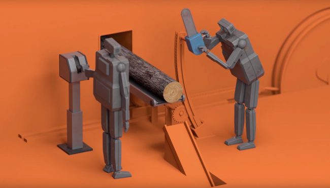 Фото - #видео дня | Грустный мультфильм о незавидной судьбе роботов-трудоголиков