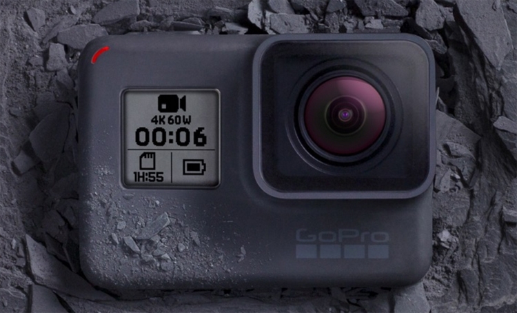 Фото - Экшен-камера GoPro Hero6 Black поддерживает запись видео 4K