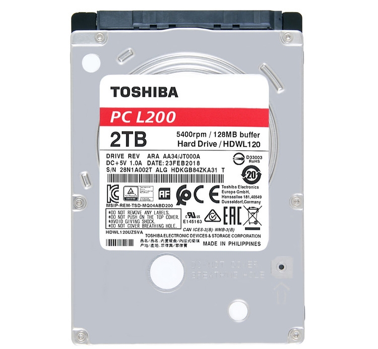 Фото - Toshiba P300, L200 и X300: жёсткие диски для ноутбуков и настольных систем»