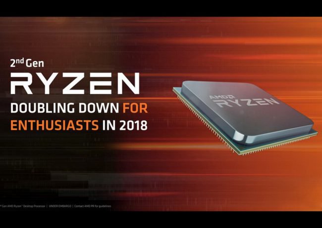 Фото - AMD официально представила второе поколение процессоров Ryzen