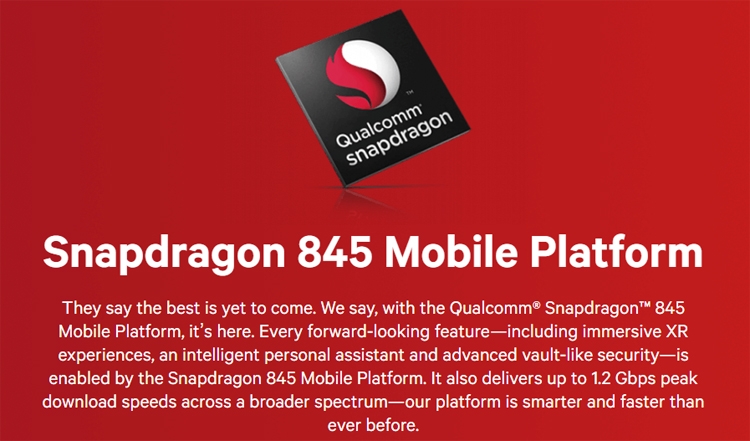 Фото - Представлен процессор Snapdragon 845: новое «сердце» флагманских смартфонов»