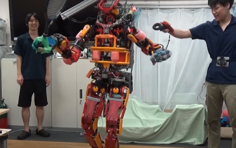 Фото - Исследователи научились управлять роботом как куклой с помощью контроллеров HTC Vive»