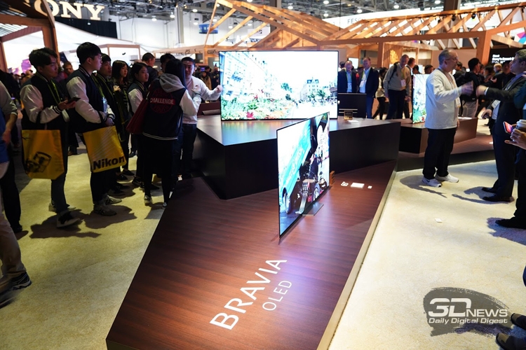 Фото - CES 2018: телевизоры, камеры и смартфоны в экспозиции Sony»