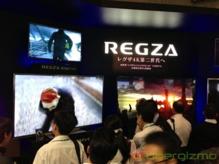 Фото - CEATEC 2012: Toshiba показала возможности 4K REGZA HDTV